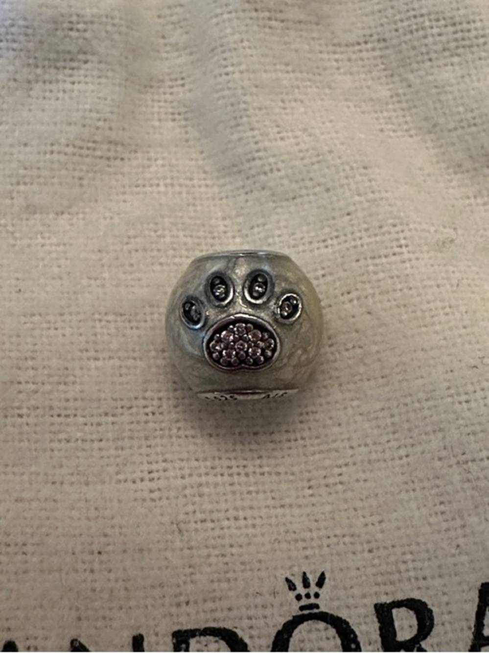 Pandora I love my pets charm